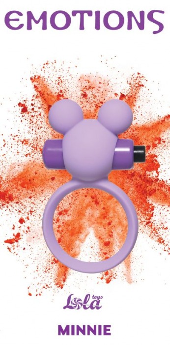 Сиреневое эрекционное виброколечко Emotions Minnie - Lola Games - в Долгопрудном купить с доставкой
