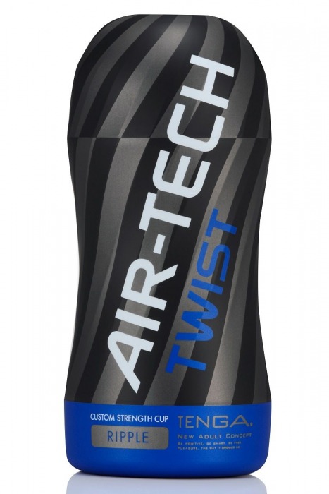 Мастурбатор с регулируемой плотностью обхвата Custom Strength CUP Twist Ripple - Tenga - в Долгопрудном купить с доставкой