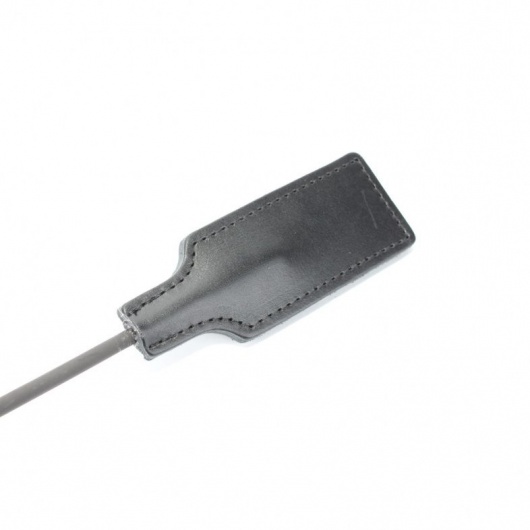 Чёрный профессиональный стек - 73 см. - БДСМ Арсенал - купить с доставкой в Долгопрудном