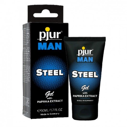 Эрекционный гель для пениса pjur MAN Steel Gel - 50 мл. - Pjur - купить с доставкой в Долгопрудном