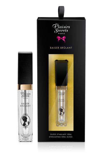 Стимулирующий блеск для губ Baiser Brulant Gloss Plaisirs Secrets - 7 мл. - Plaisir Secret - купить с доставкой в Долгопрудном