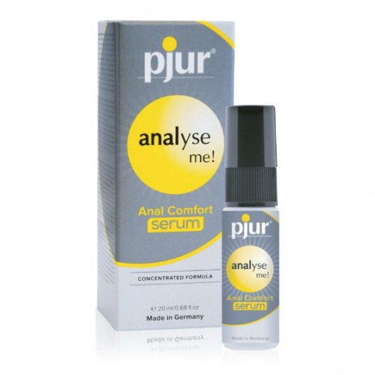 Анальный спрей pjur ANALYSE ME Serum - 20 мл. - Pjur - купить с доставкой в Долгопрудном