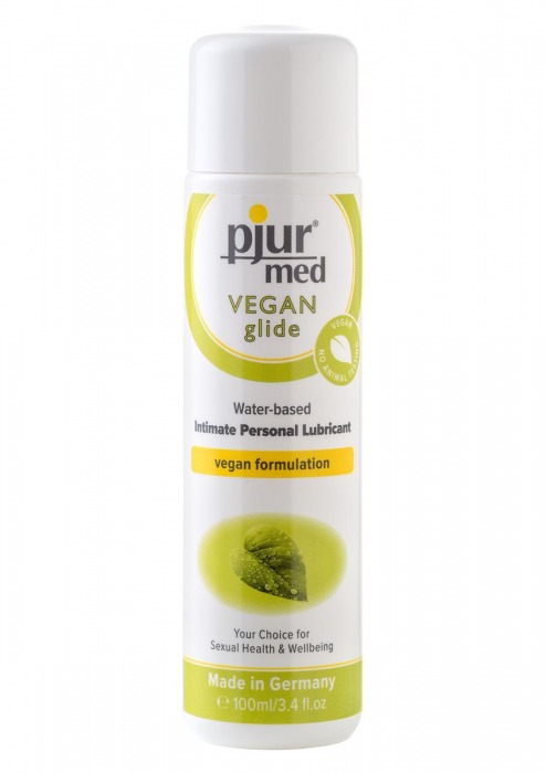 Натуральный лубрикант pjur MED Vegan Gilde - 100 мл. - Pjur - купить с доставкой в Долгопрудном