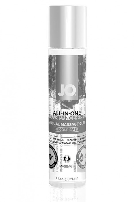 Массажный гель ALL-IN-ONE Massage Oil Sensual нейтральный - 30 мл. - System JO - купить с доставкой в Долгопрудном