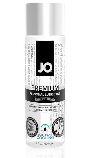 Охлаждающий лубрикант на силиконовой основе JO Personal Premium Lubricant Cooling - 60 мл. - System JO - купить с доставкой в Долгопрудном