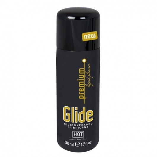 Интимный гель на силиконовой основе Premium Glide - 50 мл. - HOT - купить с доставкой в Долгопрудном