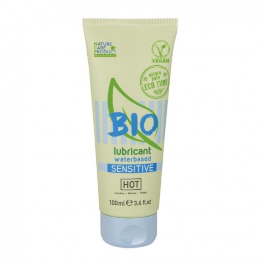 Органический лубрикант для чувствительной кожи Bio Sensitive - 100 мл. - HOT - купить с доставкой в Долгопрудном