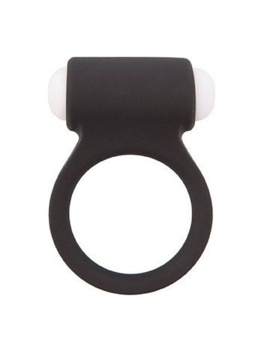 Чёрное эрекционное виброкольцо LIT-UP SILICONE STIMU RING 3 BLACK - Dream Toys - в Долгопрудном купить с доставкой