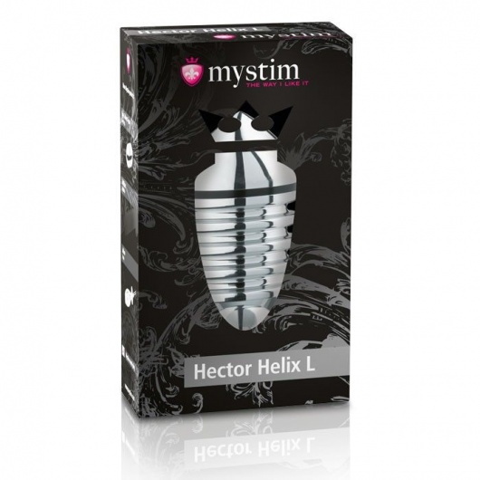 Анальный плаг для электростимуляции Hector Helix Buttplug L - 11,5 см. - MyStim - купить с доставкой в Долгопрудном