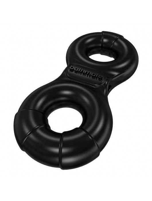 Чёрное эрекционное виброкольцо Eight - Bathmate - в Долгопрудном купить с доставкой