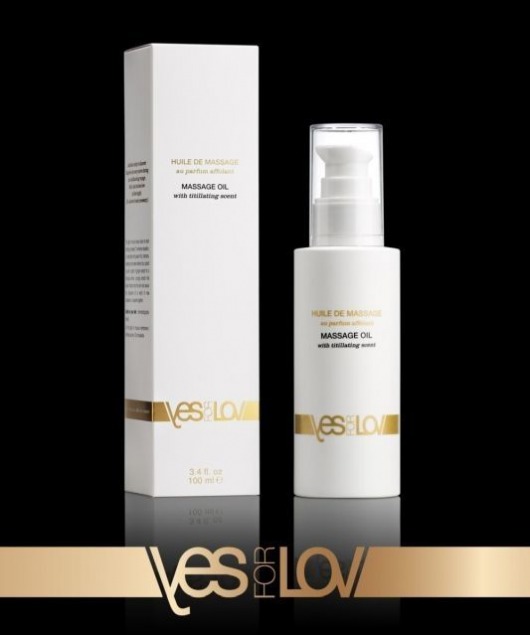 Массажное масло TITILLATING MASSAGE OIL - 100 мл. - YESforLOV - купить с доставкой в Долгопрудном
