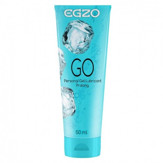 Пролонгирующий лубрикант на водной основе Egzo Go - 50 мл. - EGZO - купить с доставкой в Долгопрудном