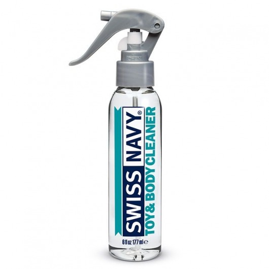 Очищающий спрей для игрушек и тела Swiss Navy Toy   Body Cleaner - 177 мл. - Swiss navy - купить с доставкой в Долгопрудном