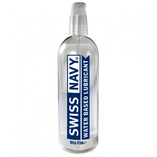Лубрикант Swiss Navy Water Based Lube на водной основе - 473 мл. - Swiss navy - купить с доставкой в Долгопрудном