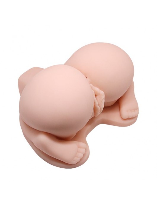 Реалистичная попка с 2 любовными тоннелями и вибрацией - Baile - в Долгопрудном купить с доставкой