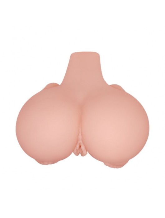 Реалистичная попка с 2 любовными тоннелями и вибрацией - Baile - в Долгопрудном купить с доставкой