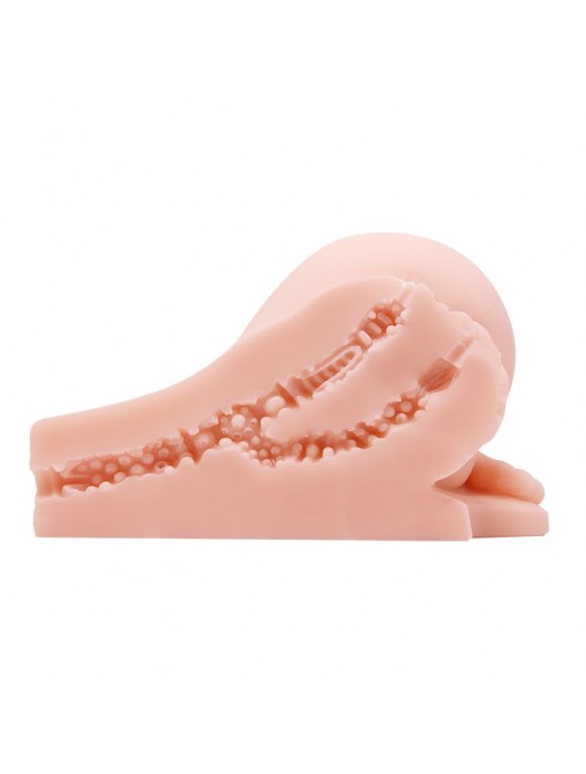 Реалистичная попка с 2 любовными тоннелями и вибрацией - Baile - в Долгопрудном купить с доставкой