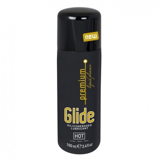 Интимный гель на силиконовой основе Premium Glide - 100 мл. - HOT - купить с доставкой в Долгопрудном