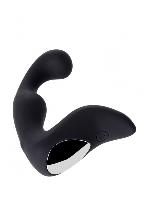 Чёрный изогнутый вибростимулятор простаты Erotist - Erotist Adult Toys - в Долгопрудном купить с доставкой