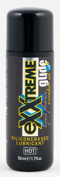 Смазка  на силиконовой основе для анального секса Exxtreme Glide - 50 мл. - HOT - купить с доставкой в Долгопрудном