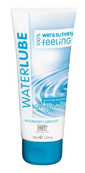Гель-смазка на основе чистой родниковой воды WaterLube - 30 мл. - HOT - купить с доставкой в Долгопрудном