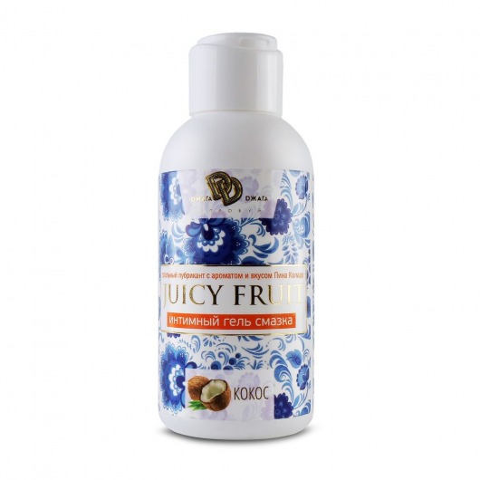 Интимный гель на водной основе JUICY FRUIT с ароматом кокоса - 100 мл. - БиоМед - купить с доставкой в Долгопрудном