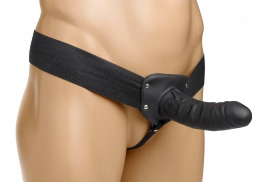 Полый страпон Erection Assist - 15,2 см. - XR Brands - купить с доставкой в Долгопрудном