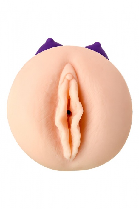 Двухсторонний мастурбатор JOS YARA в фиолетовой колбе - JOS - в Долгопрудном купить с доставкой