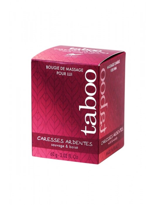 Массажное аромамасло с афродизиаками для мужчин RUF Сaresses ardentes - 60 гр. - RUF - купить с доставкой в Долгопрудном