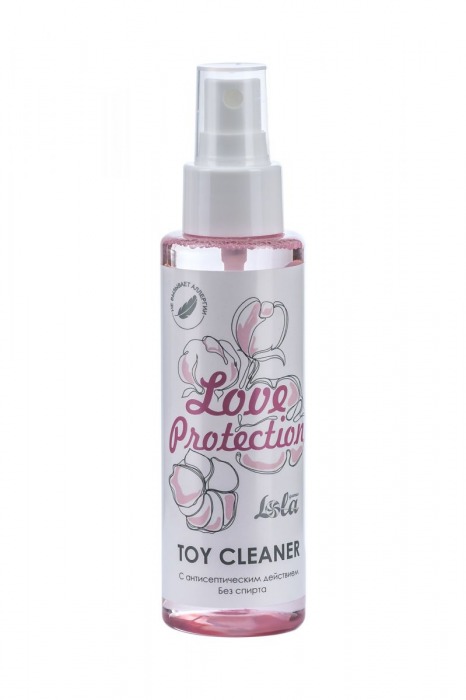 Гигиенический антисептический лосьон Toy cleaner - 110 мл. - Lola Games - купить с доставкой в Долгопрудном