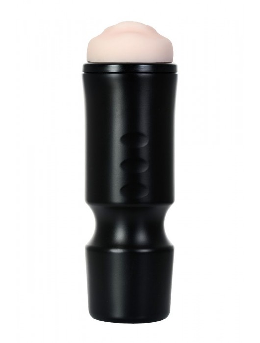 Мастурбатор-ротик A-Toys в черной колбе - A-toys - в Долгопрудном купить с доставкой