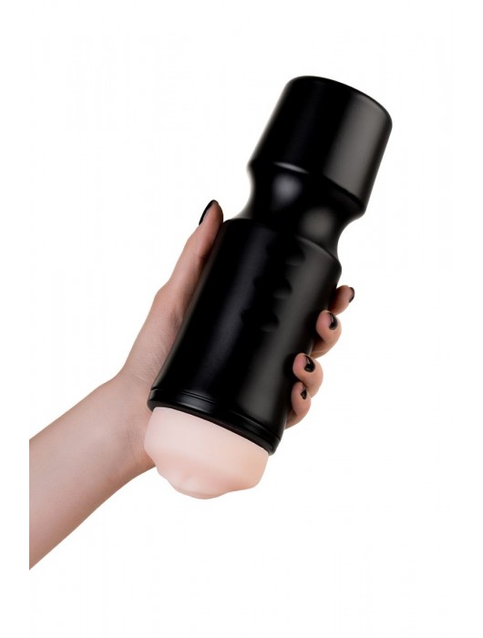 Мастурбатор-ротик A-Toys в черной колбе - A-toys - в Долгопрудном купить с доставкой