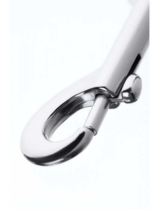 Серебристый двухсторонний карабин TOYFA Metal - ToyFa - купить с доставкой в Долгопрудном