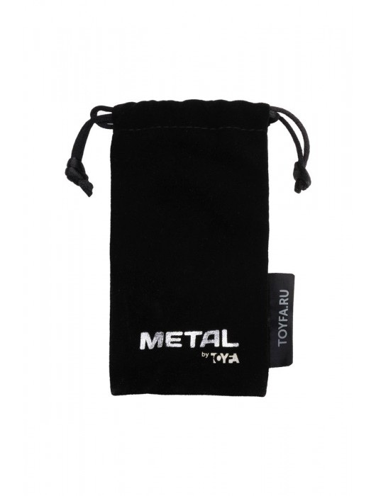 Серебристый двухсторонний карабин TOYFA Metal - ToyFa - купить с доставкой в Долгопрудном