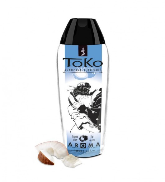 Интимный гель TOKO Cononut Water с ароматом кокоса - 165 мл. - Shunga - купить с доставкой в Долгопрудном
