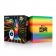 Разноцветная анальная пробка с эффектом римминга Peace   Love Tie-Dye - 15,2 см. - b-Vibe