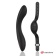 Черный вибратор с пультом-часами Anne s Desire Curve G-Spot Vibe Wireless Watchme - 20,5 см. - DreamLove купить в Долгопрудном с доставкой в Orgasmix.ru Черный вибратор с пультом-часами Anne s Desire Curve G-Spot Vibe Wireless Watchme - 20,5 см. - DreamLove