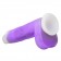 Фиолетовый вибратор-реалистик Encore 8 Inch Vibrating Dildo - 21,6 см. - Blush Novelties