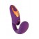 Фиолетовый вибромассажер с клиторальной стимуляцией Megam - ToyFa купить в Долгопрудном с доставкой в Orgasmix.ru Фиолетовый вибромассажер с клиторальной стимуляцией Megam - ToyFa