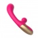 Розовый изогнутый вибратор-кролик - 21,2 см. - I-MOON купить в Долгопрудном с доставкой в Orgasmix.ru Розовый изогнутый вибратор-кролик - 21,2 см. - I-MOON