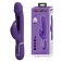 Сливовый вибратор-кролик с функцией фингеринга Kampas - 23,2 см. - Baile купить в Долгопрудном с доставкой в Orgasmix.ru Сливовый вибратор-кролик с функцией фингеринга Kampas - 23,2 см. - Baile